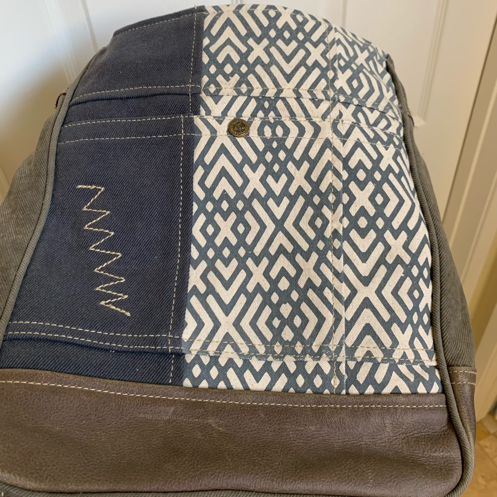 Myra Bag Canvas & Leather Shoulder Bag